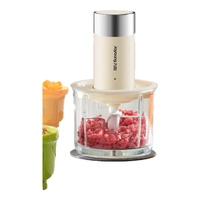 Joyoung 九阳 绞肉机 家用套娃式六碗三刀佐料机 多功能辅食机电动料理机捣蒜器