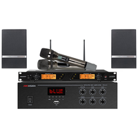  HIKVISION/海康威视 可 音响设备套装+蓝牙功放+无线话筒+壁挂音箱
