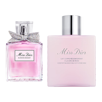 Dior 迪奥 迪奥小姐花漾美肌套装 (淡香水 EDT 50ml+玫瑰香氛身体乳 175ml)