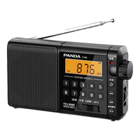 熊猫（panda）T-02 全波段收音机老人插卡TF卡便携老式可充电广播半导体(升级版)