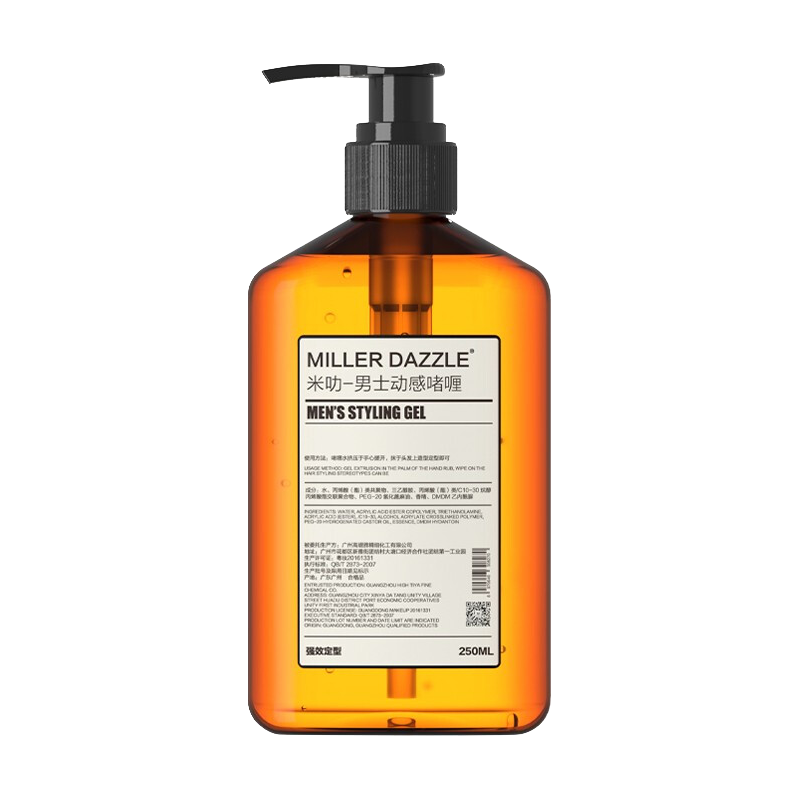 MILLER DAZZLE 米叻 男士动感啫喱 250ml