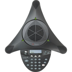 宝利通 IP电话机SoundStation 2标准型 360度全向麦克 降噪扬声器 二合一 八爪鱼 适用40㎡会议室