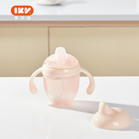 爱咔威 IKV硅胶鸭嘴杯婴幼儿奶瓶宝宝喝水6个月带吸管大宝宝学饮杯
