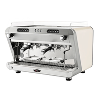 WEGA io意式半自动咖啡机大型商用e61 白色双头+q18电控磨豆机