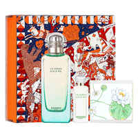 HERMÈS 爱马仕 香水套装 (尼罗河花园中性淡香水EDT100ml+7.5ml+香皂50g)