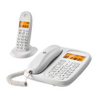 motorola 摩托罗拉 CL101C 电话机 白色 一拖一款