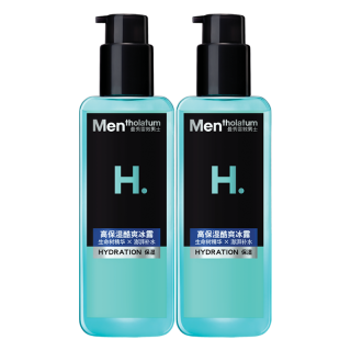 曼秀雷敦 男士爽肤水145ml*2 保湿清爽须后舒缓补水啫喱爽肤水