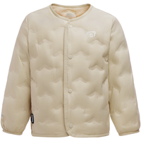 波司登2024秋季男女短款儿童三宝羽绒服潮流百搭保暖外套T40135010 新麦色7260 90/52