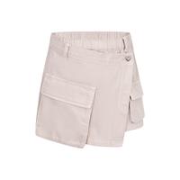 little MO&Co.little moco童装24夏装女童亲子装 工装裙裤牛仔短裤半裙 灰粉色 110/50