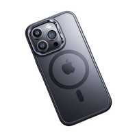 邦克仕(Benks)苹果15 Pro Max磁吸手机壳 iPhone15promax软边防摔保护套 亲肤硅胶保护壳 磨砂防指纹 黑色 磨砂肤感磁吸【苹果15ProMax】黑