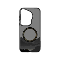 ROCK适用华为Pura70 Ultra手机壳HUAWEI P70 Ultra保护套磁吸气囊全包磨砂防摔防指纹超薄壳山寂黑 Pura70 Ultra【磁吸款山寂黑】