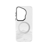 ROCK适用华为Pura70 Ultra手机壳HUAWEI P70 Ultra保护套磁吸气囊全包磨砂防摔防指纹超薄壳雪玲白 Pura70 Ultra【磁吸款雪玲白】