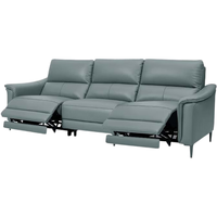  顾家家居 KUKA 90.DK.6058C 电动功能沙发 三人位双电动 月岩灰