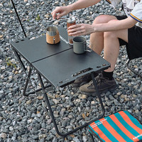 移动端、京东百亿补贴：沃特曼 IGT多功能战术桌 户外折叠桌 57x36x40cm 黑色