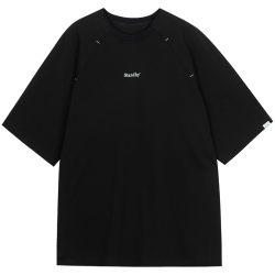 INXX Standby明星同款短袖T恤黑白插肩 黑色 XL