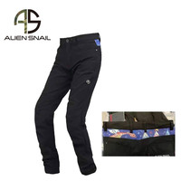 外星蜗牛 摩托车冬季骑行裤 XL 御风恐龙蓝（带护具）