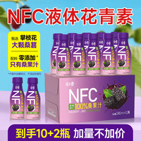 宅小季 100%桑葚汁12瓶 NFC桑果汁