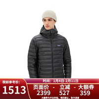 Patagonia 巴塔Down Sweater男羽绒服800蓬白鹅绒 84701 BLK-黑色 S BLK-黑色 XL