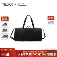 TUMI VOYAGEUR系列时尚出行运动手提包旅行包  黑色拼烟枪色