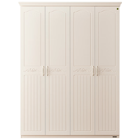 QuanU 全友 120613 田园板式衣柜 五门款