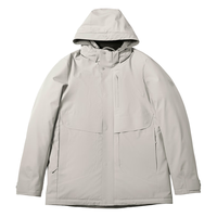 威可多(VICUTU)【领航家】橙标羽绒服三防保温商务鹅绒服VES23472107 象牙白色 180/96A