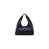 MARC JACOBS 马克·雅克布 女士牛皮革手提包 2R3HSH058H02 黑色 中号