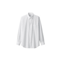 無印良品 MUJI 男士衬衣外套春季 AC1WJA4A 白色条纹 S (165/84A)