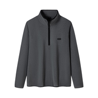 OUTDOOR PRODUCTS【黑标款】抓绒服男女通款25秋冬蓄热保暖立领POLARTEC面料 熔岩烟灰 XL