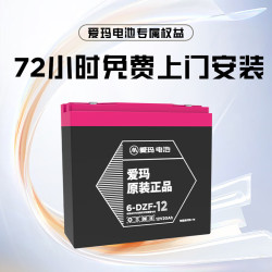 爱玛 60V20Ah 铅酸电池 电动车