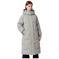 FivePlus羽绒服女中长款2025冬季新款保暖加厚长款外套新年礼物