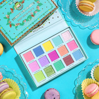 Moira Sweet Delights马卡龙15色眼影盘甜点甜品梦幻低饱和25.5g Sweet Delights 马卡龙
