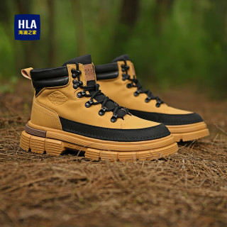 海澜之家 户外厚底耐磨防水工装鞋