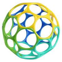 Bright starts【kids2官方店】正版奥波球Oball婴幼儿玩具曼哈顿宝宝手抓球软球