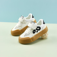 马骑顿 童鞋夏季时尚网面透气运动鞋男童中大童休闲鞋板鞋女童 黑色 33