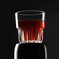 玻璃咖啡杯冰美式冰咖啡杯 拿铁杯意式浓缩杯咖啡杯 2只装