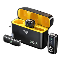 aigo/爱国者 专业降噪 无线领夹麦克风 充电仓