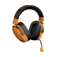 VALKYRIE 瓦尔基里 VK S1 火影忍者联名款 耳罩式头戴式三模动圈游戏耳机 旋涡鸣人 灰黑色耳罩