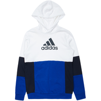 阿迪达斯 adidas拼色潮流男中大童卫衣连帽卫衣套头衫童装