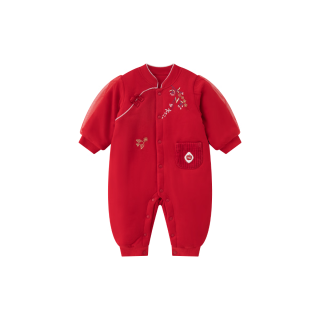 aqpa婴儿秋冬棉服连体衣哈衣夹棉保暖【连体棉服集合】 红樱兔园
