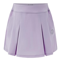 波司登2024年儿童短裤女童宽松童趣时尚休闲运动短裤T40925108 梦幻浅紫6029 110/53