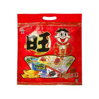 旺旺儿童零食膨化大礼包双十一礼包仙贝雪饼牛奶糖组合 旺旺零食礼包450g 旺旺零食礼包450g*2包