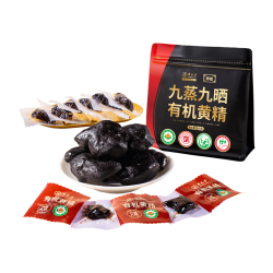 草木方 有机黄精500g黄精九蒸九晒九制九华山 茶饮中药材