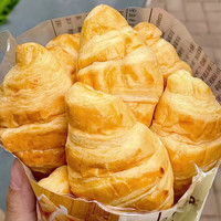 适锦黄油牛角包手撕面包解馋充饥下午茶传统糕点心营养早餐三明治整箱 黄油牛角包20包/800g