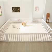 CREAMHAUS【套装】韩国奶酪屋植物基皮爬行垫ixpe婴儿爬爬垫+围栏 青瓦灰 230*140套装