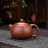 余惜原矿朱泥紫砂大师西施凤鸣壶鸟叫声半手工茶壶小号旋转大容量家用 郑子松西施紫砂壶200ml-可凤鸣 原矿紫砂