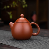 余惜原矿朱泥紫砂大师西施凤鸣壶鸟叫声半手工茶壶小号旋转大容量家用 郑子松龙旦紫砂壶200ml-可凤鸣 原矿紫砂