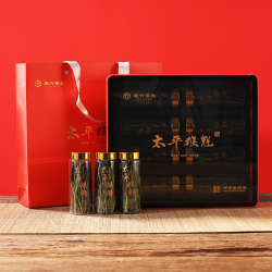 徽六 精选 太平猴魁 国风蓝礼盒*120g+1000品鉴装