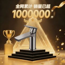 vieruodis 面盆水龙头洗手盆冷热水二合一卫生间增压防溅台盆水龙头 枪