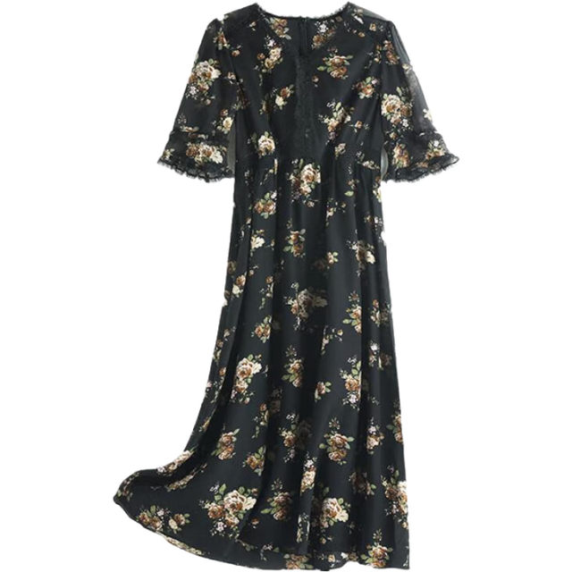 PLUS会员：帕罗 100%桑蚕丝 夏季真丝连衣裙 高端品质