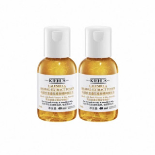 淘金币可用：科颜氏 金盏花植萃爽肤水40ml*2瓶